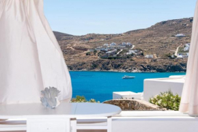Mykonian apt at Kalo Livadi beach w amazing view